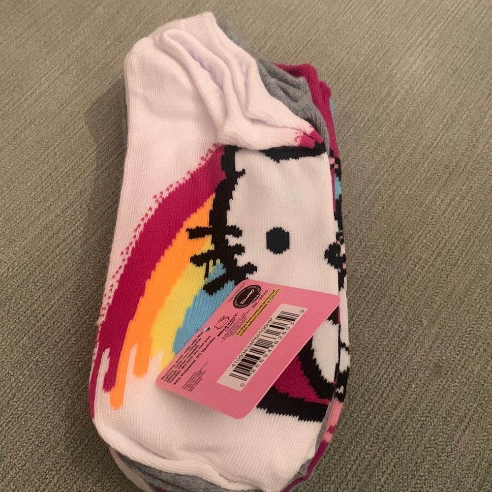 Set of five Hello Kitty socks